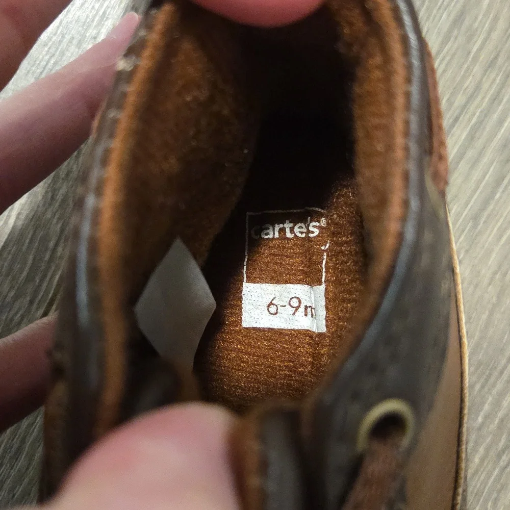 Carter's Slip On Faux Leather Toddler Shoes